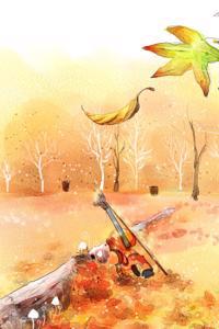 Autumn Winds and Crimson Waters