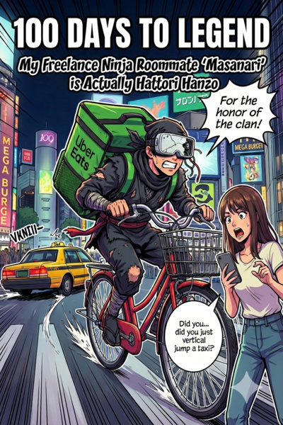 100 Days to Legend: My Freelance Ninja Roommate 'Masanari' is Actually Hattori Hanzo