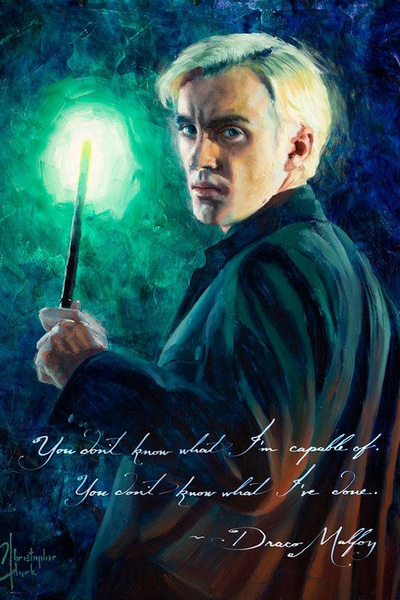 Draco Malfoy Back in Time to Save the World